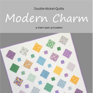 Modern Charm downloadable pdf quilt pattern