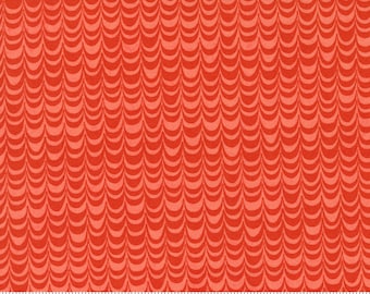 Frankie Spade Melon orange fabric #30676-19 by Basic Grey for Moda Fabrics