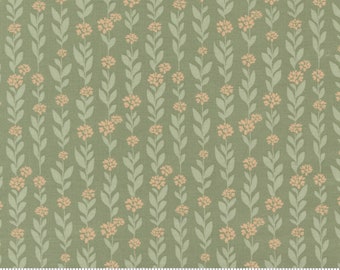 Country Rose Sage Climbing Vine fabric #5171-14 from the Country Rose collection by Lella Boutique for Moda Fabric