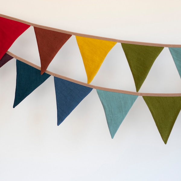 Banderole d'extérieur aux couleurs de l'arc-en-ciel Couleurs mélangées Bannière de fête Bannière triangulaire Fanions pour décorations de fête Cadeau d'anniversaire lgbtq