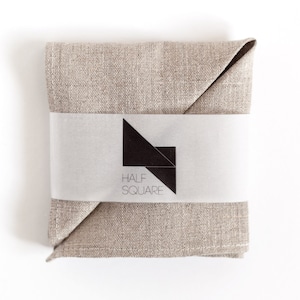 Natürliche Leinen Tasche Platz - unisex-Mode-Accessoire - Hochzeitszubehör - Hochzeit Einstecktuch - Bräutigam Taschentuch - Bräutigam Einstecktuch