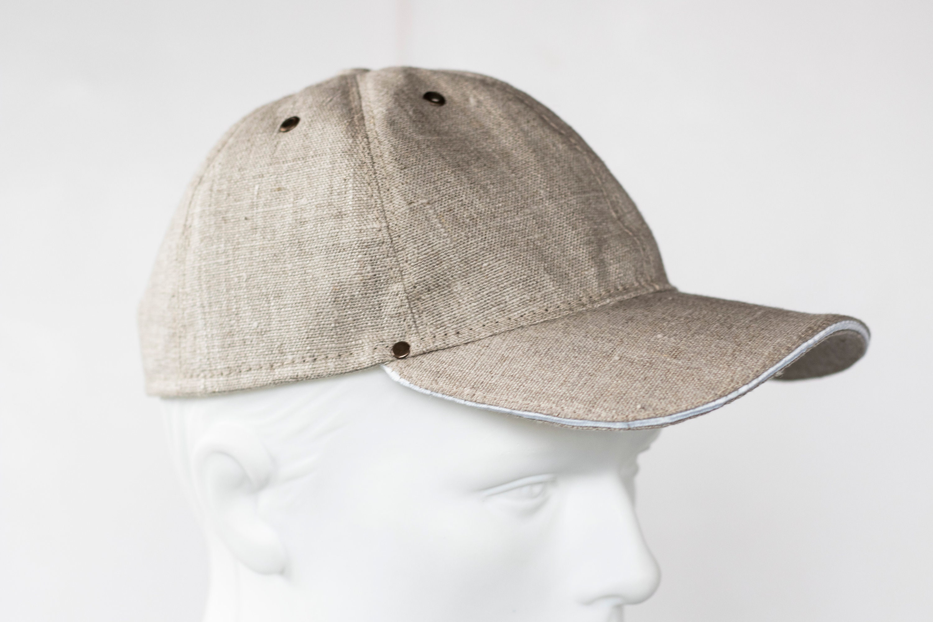 【SIENNE】 Symbol Linen Ball Cap / 追跡付 Symbol Linen Ball Cap (Ivory) - sienne