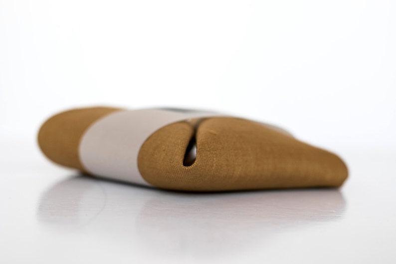 Pocket Square Dusty Mustard Unisex Fashion Accessory - Etsy