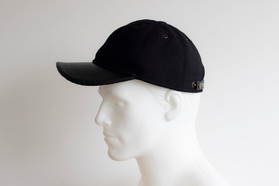 Cap Grey Hat Semi Adjustable Hat - Warm Cap Black Black Hat Classic Etsy Trucker Cap Woolen Baseball Cap