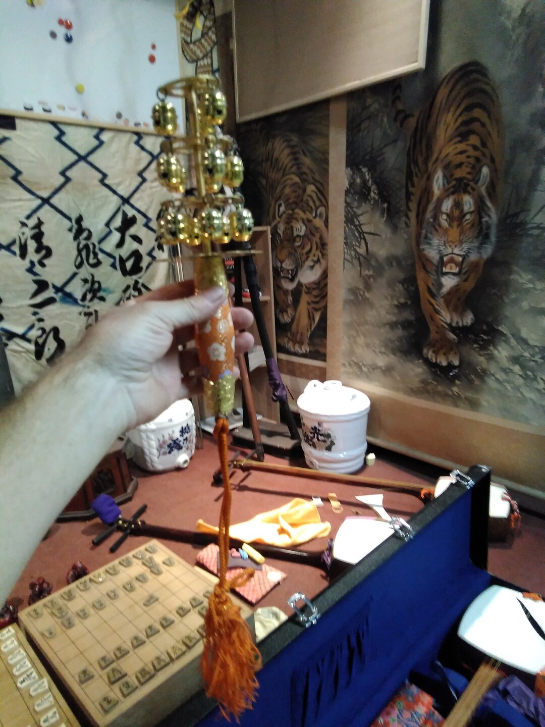 Japanese Shinto Suzu Bell Staff See Youtube Video - Etsy
