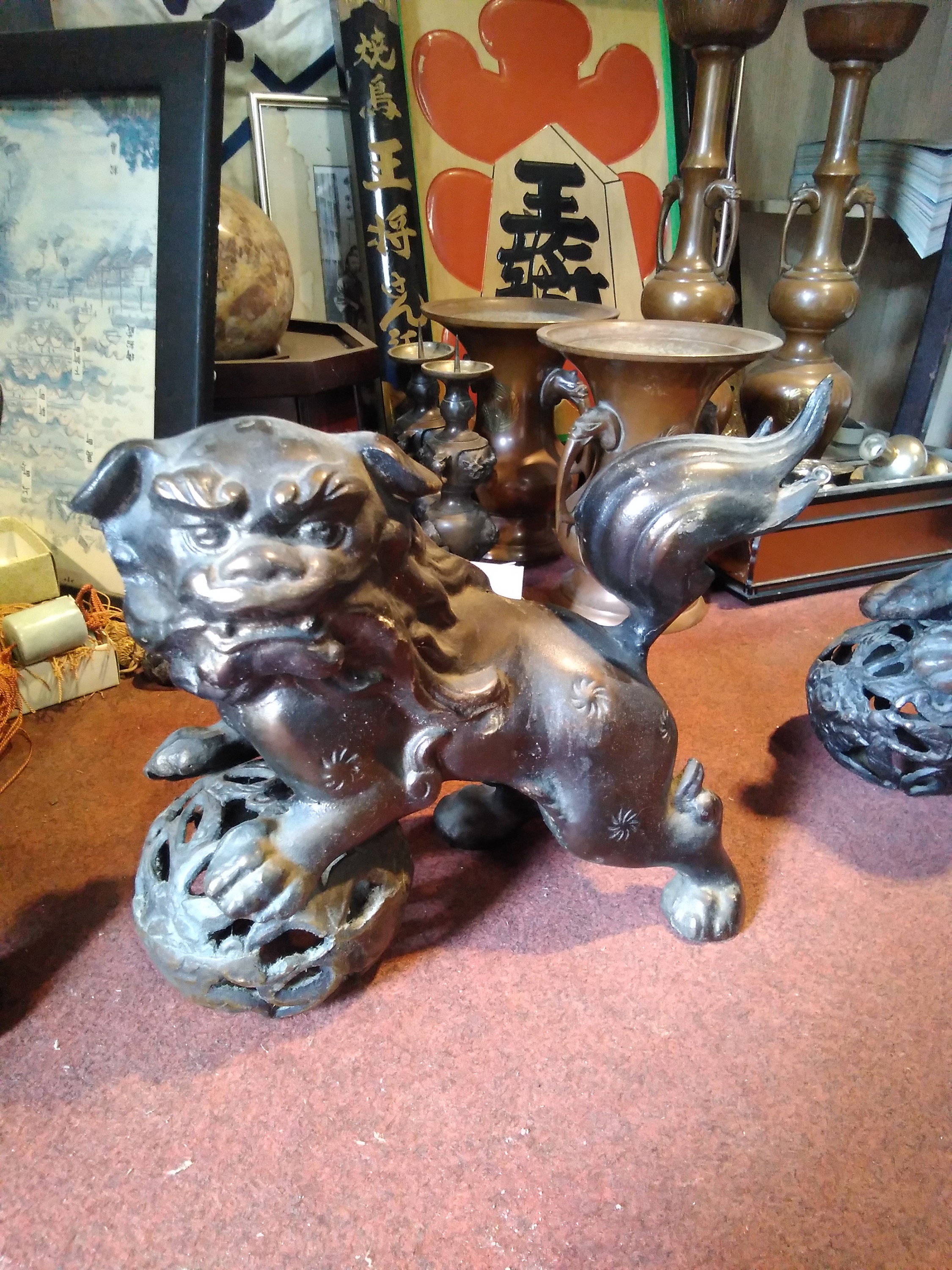 Shishi statue - Etsy 日本