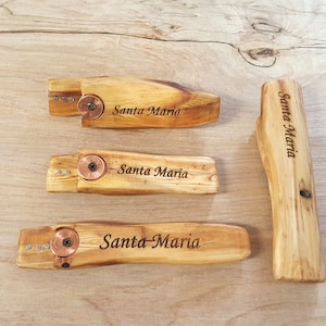 Custom wooden bottle opener multiple engraved Wooden magnetic beer openers | personalized groomsmen wedding man cave gifts