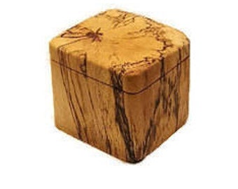 Keepsake ring box w lid | rustic wooden jewelry storage desk organizer change holder money hideaway | unique birthday gift for him or her