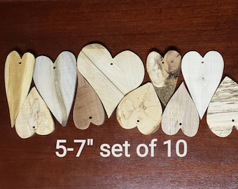 Ornamenti rustici a forma di cuore, grandi/regali ricordo in legno per matrimoni, fidanzamenti, anniversari, battesimi, baby shower, compleanni.
