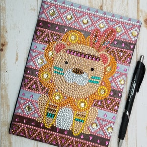 Lion Chief Diamond Painting Sketchbook