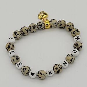 8mm Stone Kpop Themed Bracelet