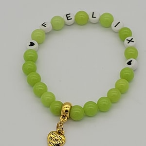 8mm Stone Kpop Themed Bracelet