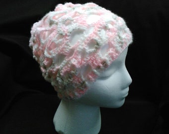 Crocheted skull cap