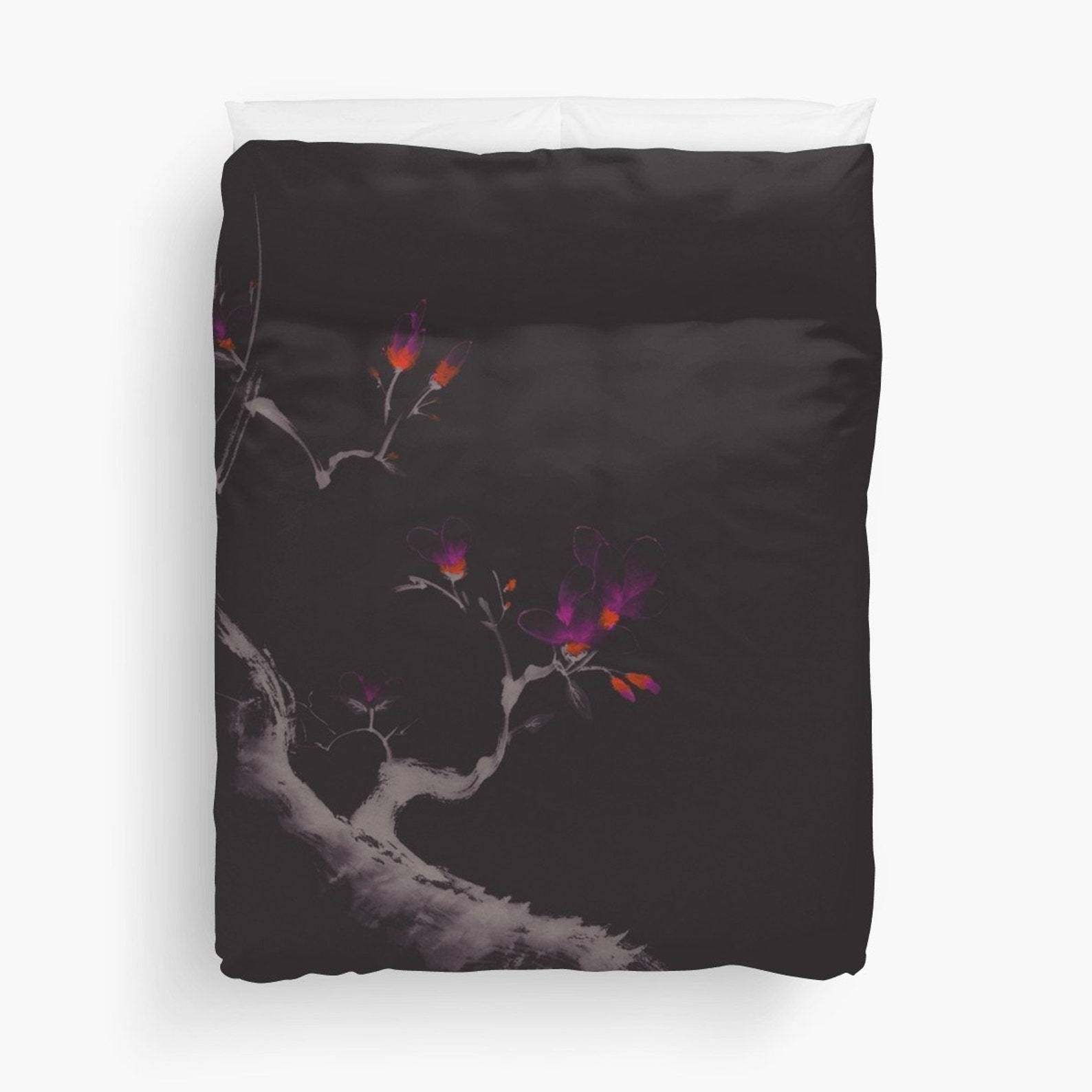 Zen Bettbezug Zen Bettbezug Sakura Bettbezug Schlafzimmer | Etsy