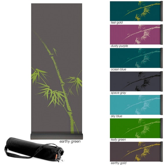 yoga mats with designs on them