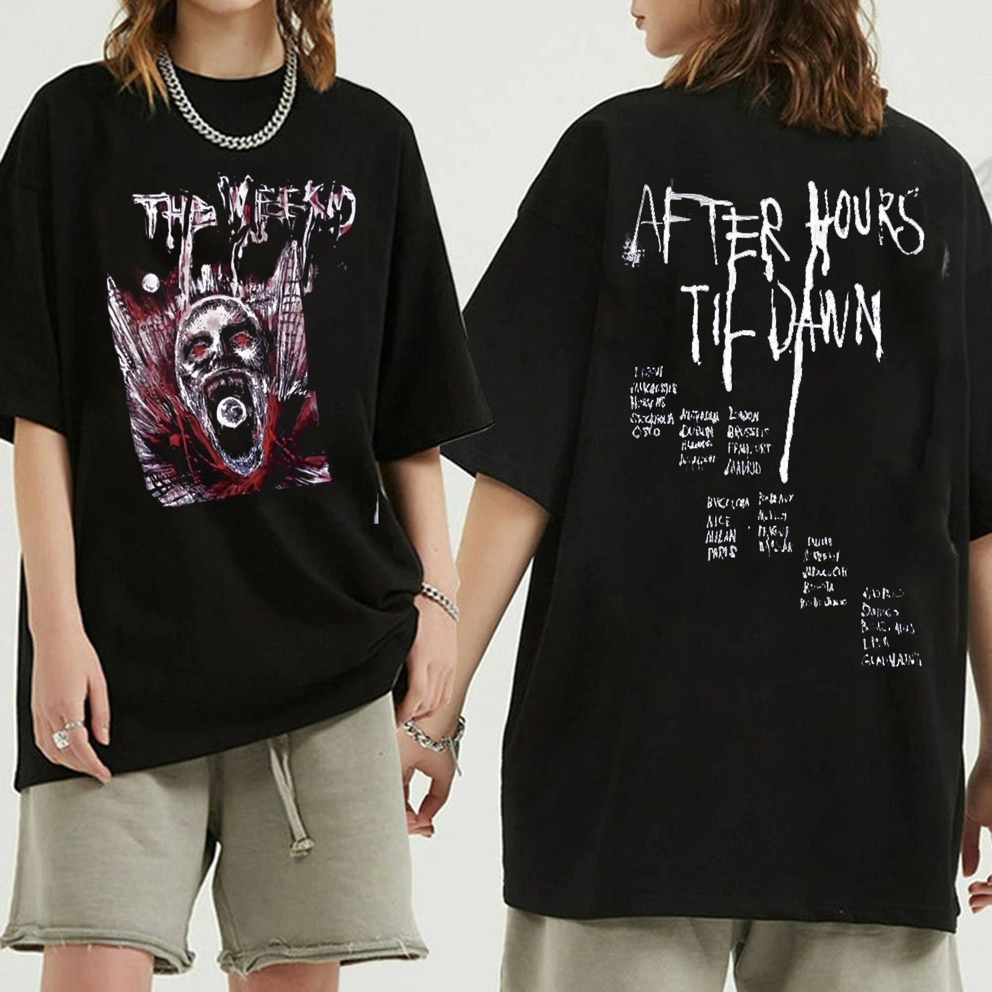 Discover The After Hours Til Dawn 2023 Tour Shirt, After Hours Tour Concert Tshirt