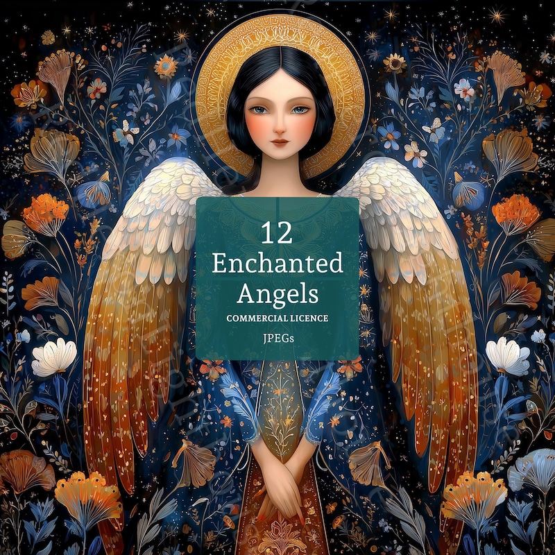 Guardian Angel Clip Art - Etsy