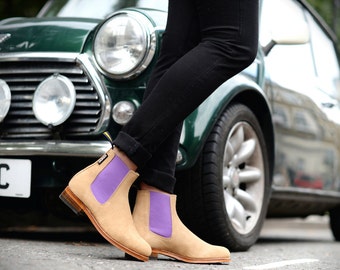 Può essere personalizzata a mano Chelsea Boot per donne.