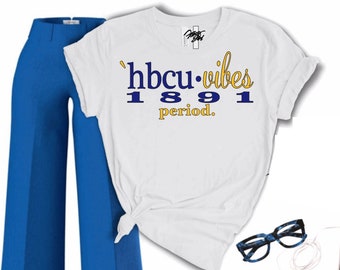 HBCU Vibes -Semi-Glitter - NCAT Proud Aggie hbcu T-Shirt| Unisex T-Shirt | Hbcu shirt | NCAT Women's shirt | Tee