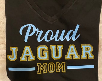 Semi-Glitter Proud Southern Mom Shirt |glitter in "ish" and period" | Unisex T-Shirt | HBCU shirt | SU Women's shirt | SU |