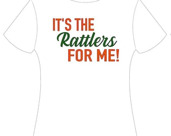 Its the Rattler for ME! Semi Glitter - Green Glitter T-Shirt, Clothing Women's Tee,Women's shirt, Rattlers, FAM, Fashion, Novelty Tee