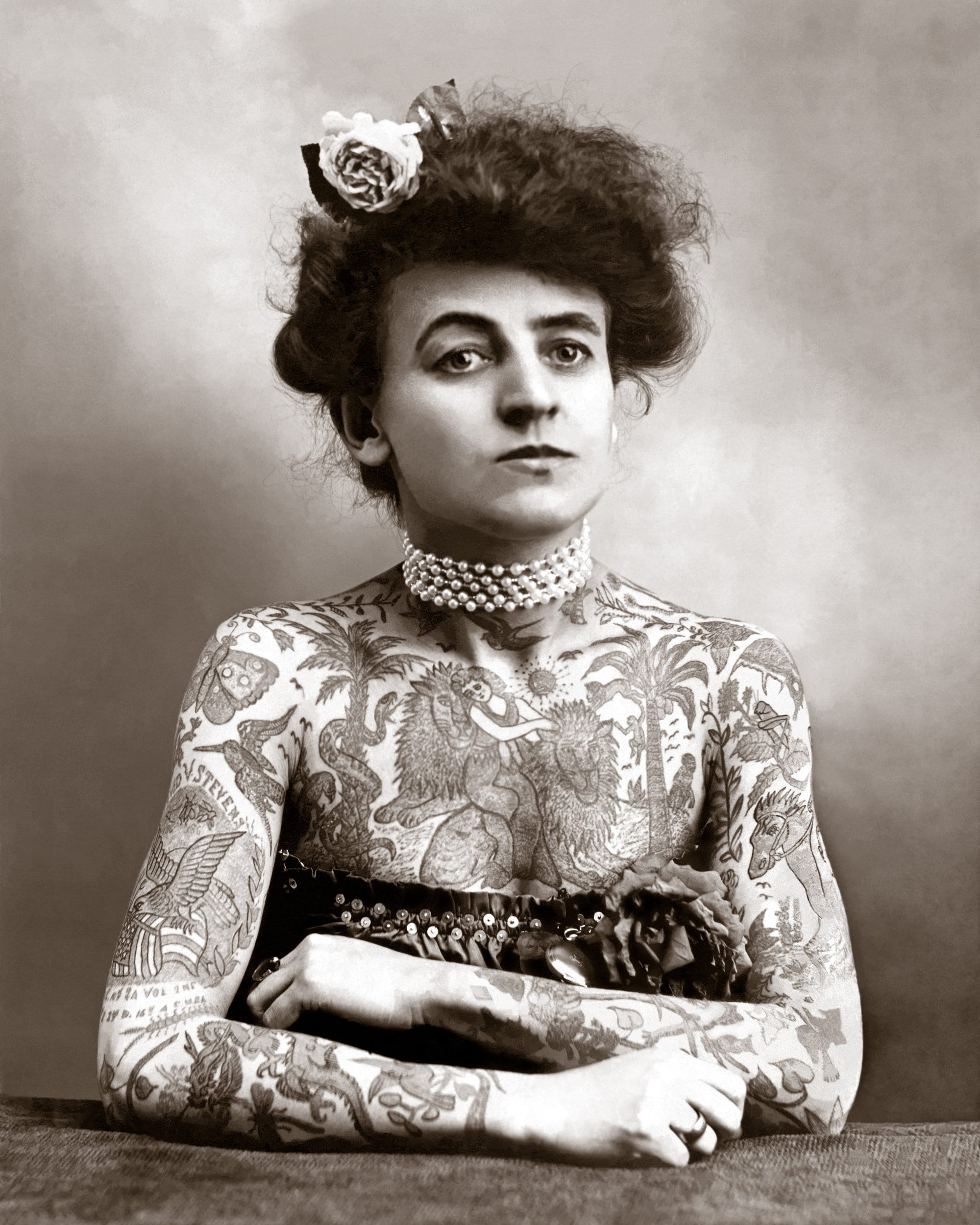 Tattoo Chokers-Curious Fashion History - CHRISTIANNE BAKEWELL COSTUME DESIGN