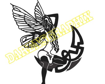 DXF file of a Fairy for use with a cmc plasma cutter