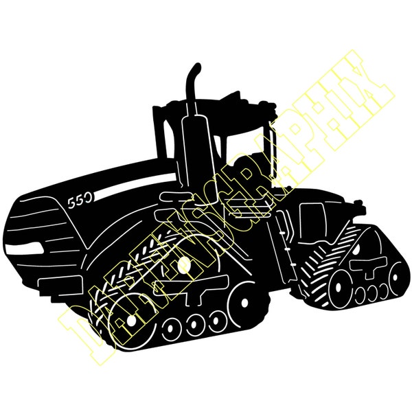 DXF File "Case IH 550 Quadratrack"