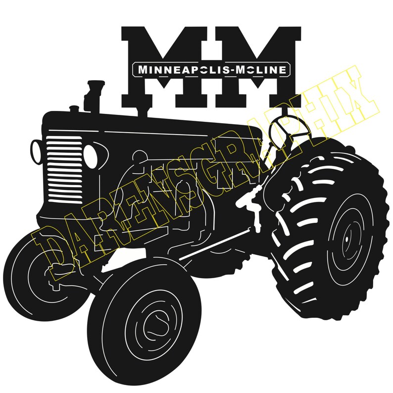 DXF File minneapolis Moline Etsy