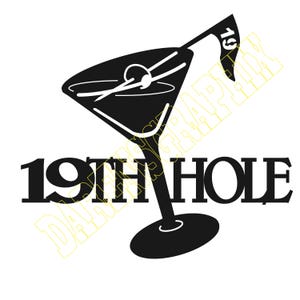 DXF File "19th Hole"