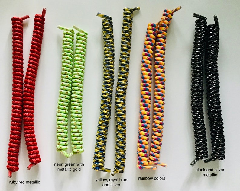 Curly No Tying Shoelaces Etsy