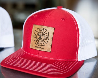 firefighter flexfit hats