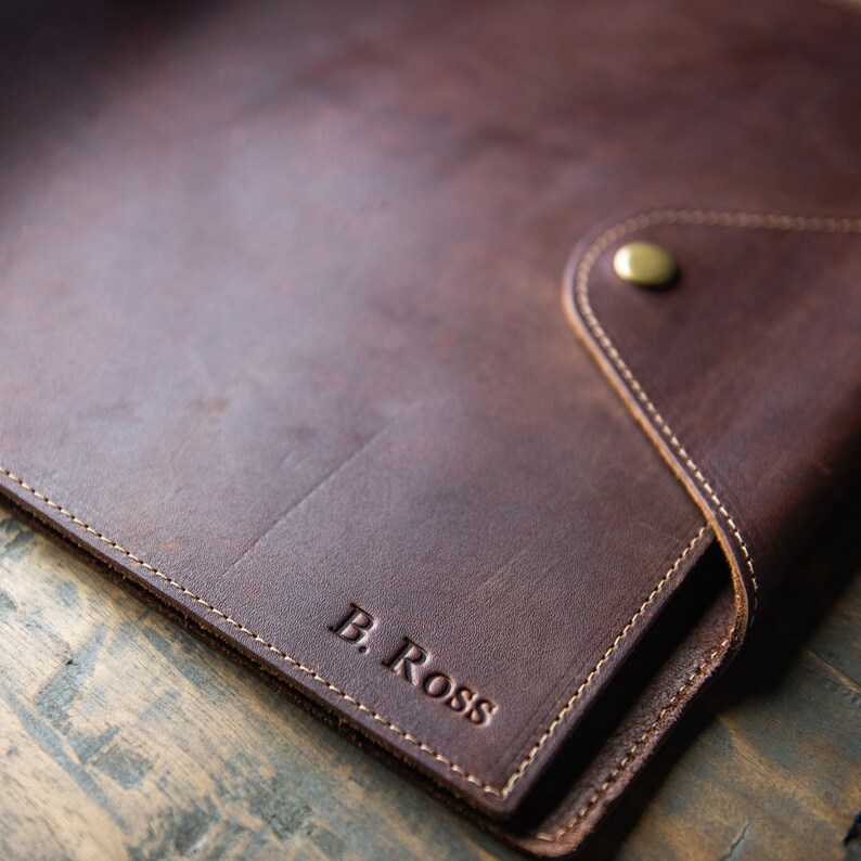 Personalized Fine Leather 3 Ring Binder Photo Album 1.5 Etsy