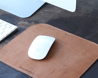 Christmas GiftPersonalized Fine Leather Mouse Pad Mousepad Office Desk Pad corporate gift business ,Gifts for Him- Gifts for Her- Architect