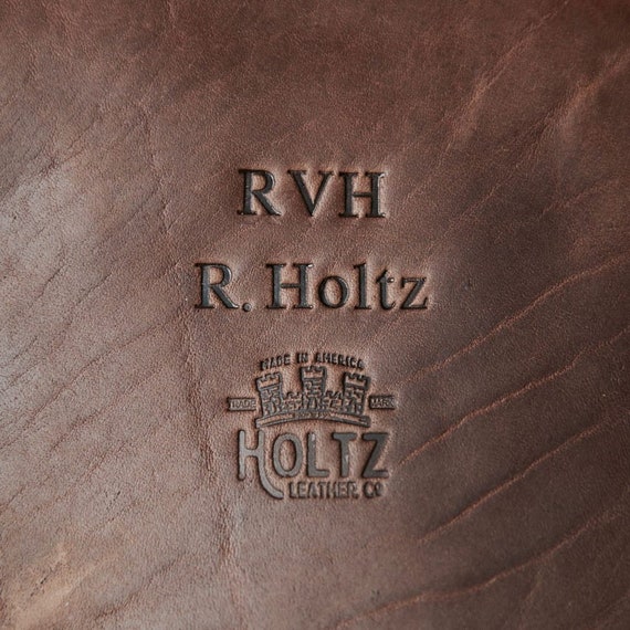 The Expedition Personalized Leather Passport Cover - Holtz Leather