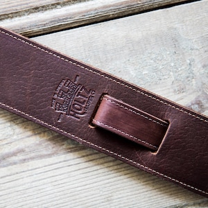 Personalized Leather Guitar Strap Gifts for Musicians-Gift for Him-Fathers Day-Birthday Gift-Custom Monogram-The Legend Guitar Strap image 6