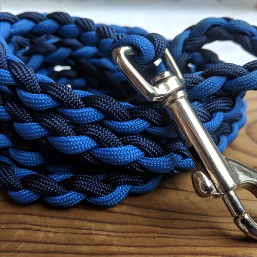 Customizable Paracord Dog Leash With Adjustable Handle your Etsy