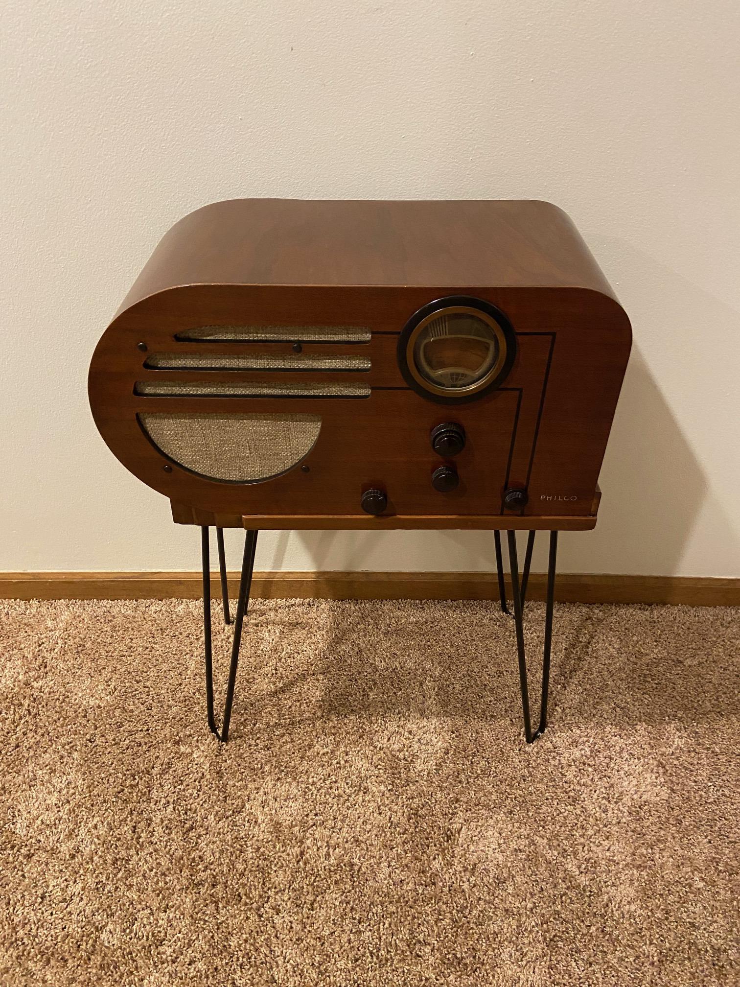 Antique Art Deco Radio - Etsy