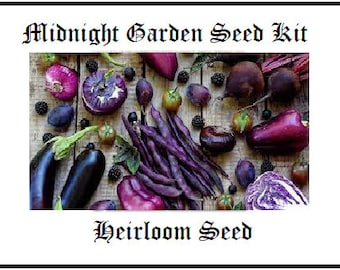 Midnight Garden Seed Box