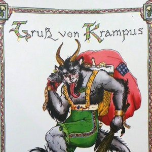 Holiday Card-&quot;Greetings from Krampus&quot;