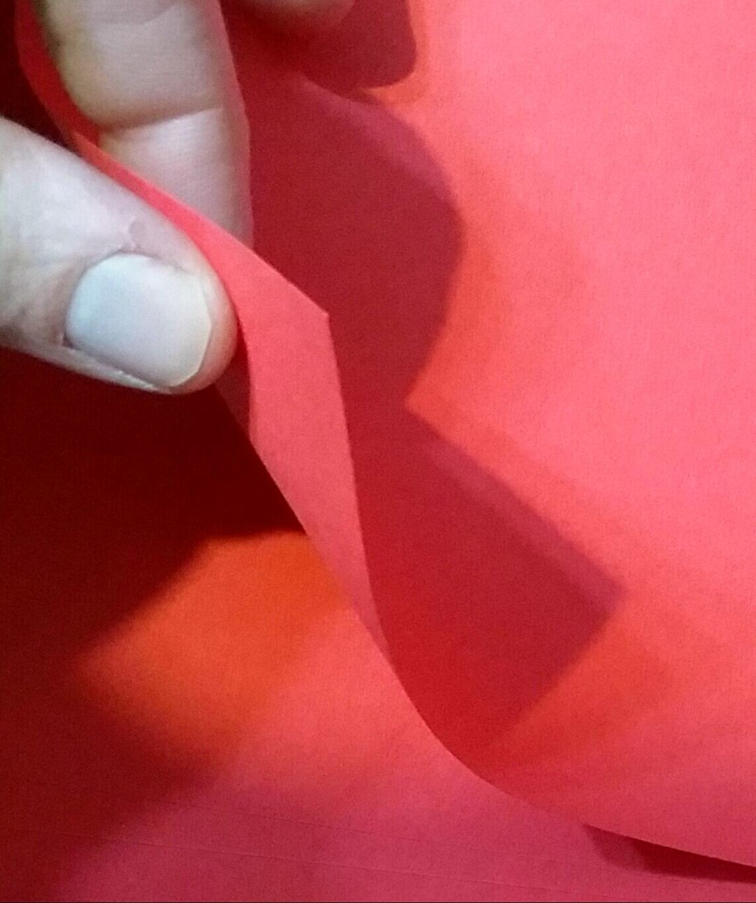 Red Cardstock Paper -- 20ct 120 Gsm Hot Press for Painting, Pastels ...