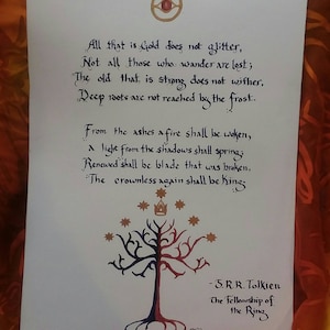 The Riddle of Strider, Art Print (J.R.R. Tolkien, the Fellowship of the ...