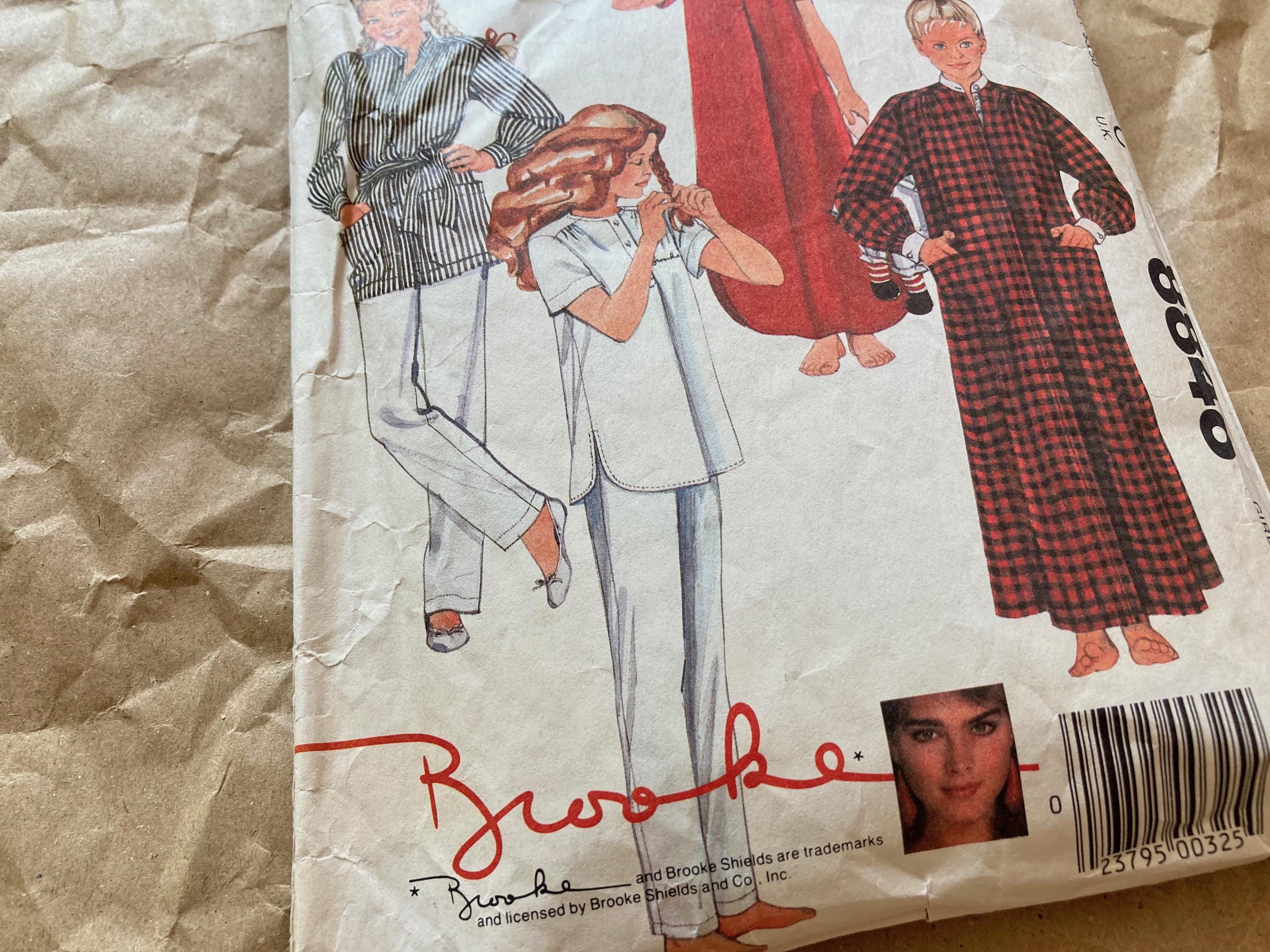 80s Pajamas Pattern - Etsy UK