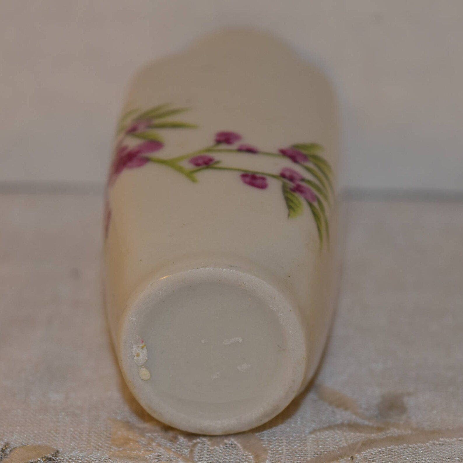 Miniature Purple Flower Vase Vintage Small Cherry Blossom Bud Etsy