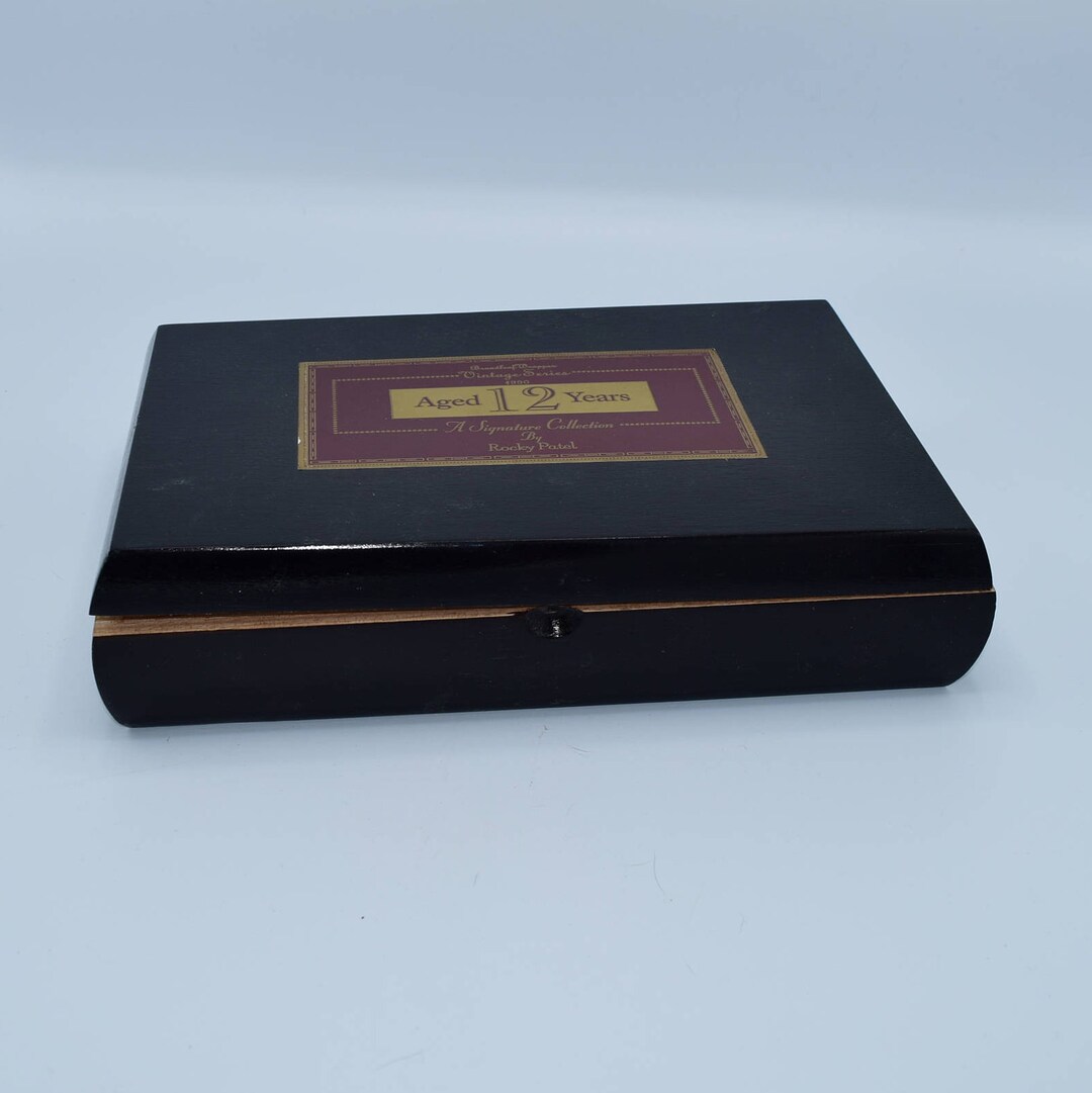 Rocky Patel Cigar Box Wooden Box Tobacco Box Stash Box - Etsy