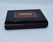 Rocky Patel Cigar Box, Wooden Box, Tobacco Box, Stash Box, Storage Box, Wooden Container, Cigar Decoration, Tobacciana, Purse Supplies