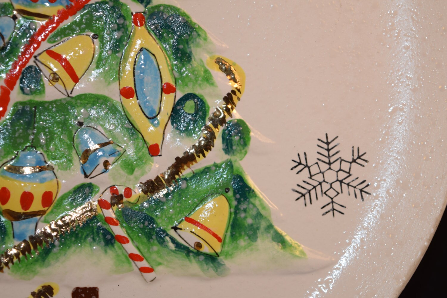 Christmas Tree Norcrest Plate Vintage Norcrest Japan 3D Etsy New Zealand