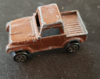 Tootsie Toys or Tootsietoy vintage mini diecast metal trucks Brown Truck Made in USA  Free shipping in the continental United States.