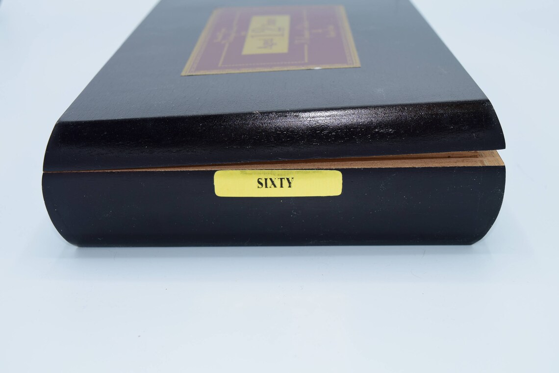 Rocky Patel Cigar Box Wooden Box Tobacco Box Stash Box Etsy