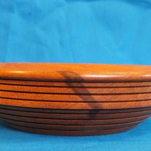 Tigerwood Gonçalo alves Bowl nice grain and colour SALE ITEM wooden bowl image 4
